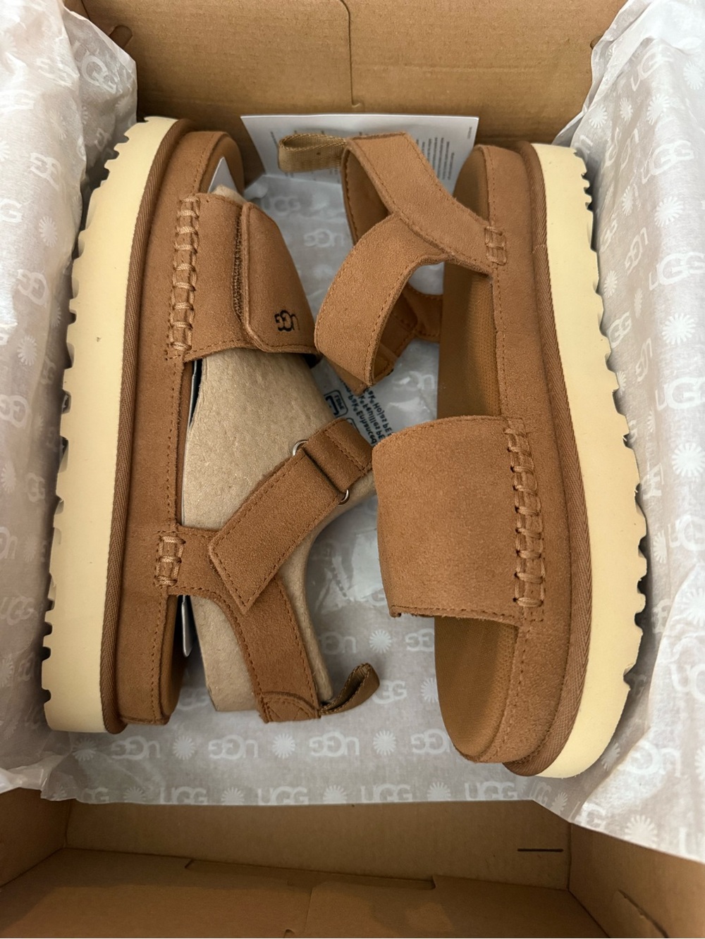 UGG women’s ' Brown Suede Sandals